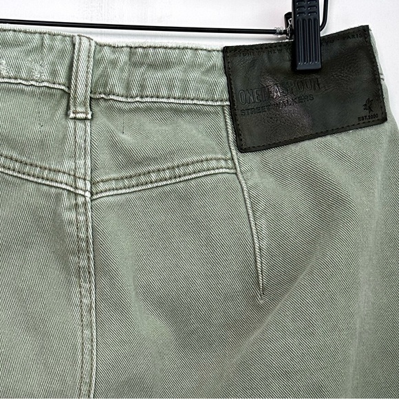 One Teaspoon Streetwalkers High Waist Straight Leg Trouser Denim - Picture 7 of 11